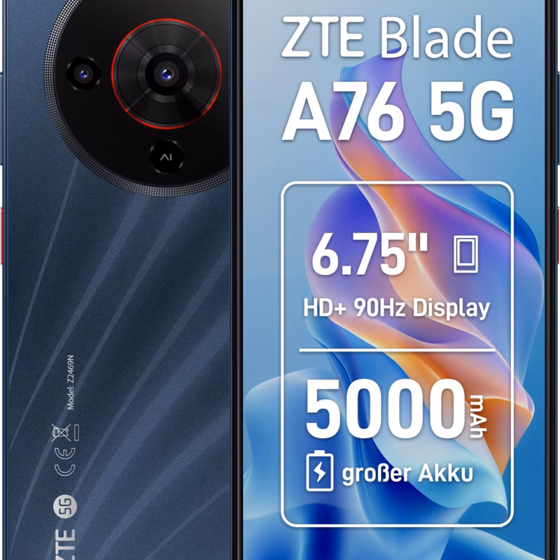 ZTE Blade A76 5G 4/128GB Stardust Black