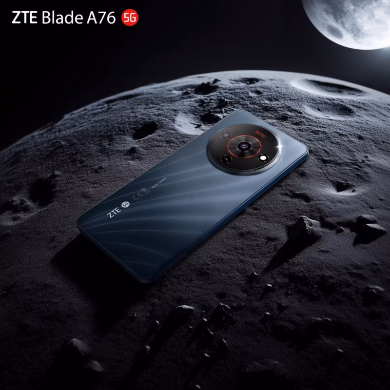 ZTE Blade A76 5G 4/128GB Stardust Black - Image 6
