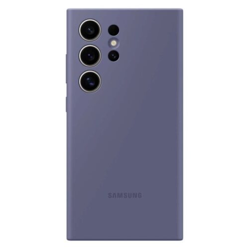 Samsung Silicone Case for Galaxy S24 Ultra Violet