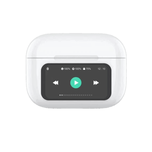 Celly True Wireless Bluetooth Earphones (SOUNDLED) White