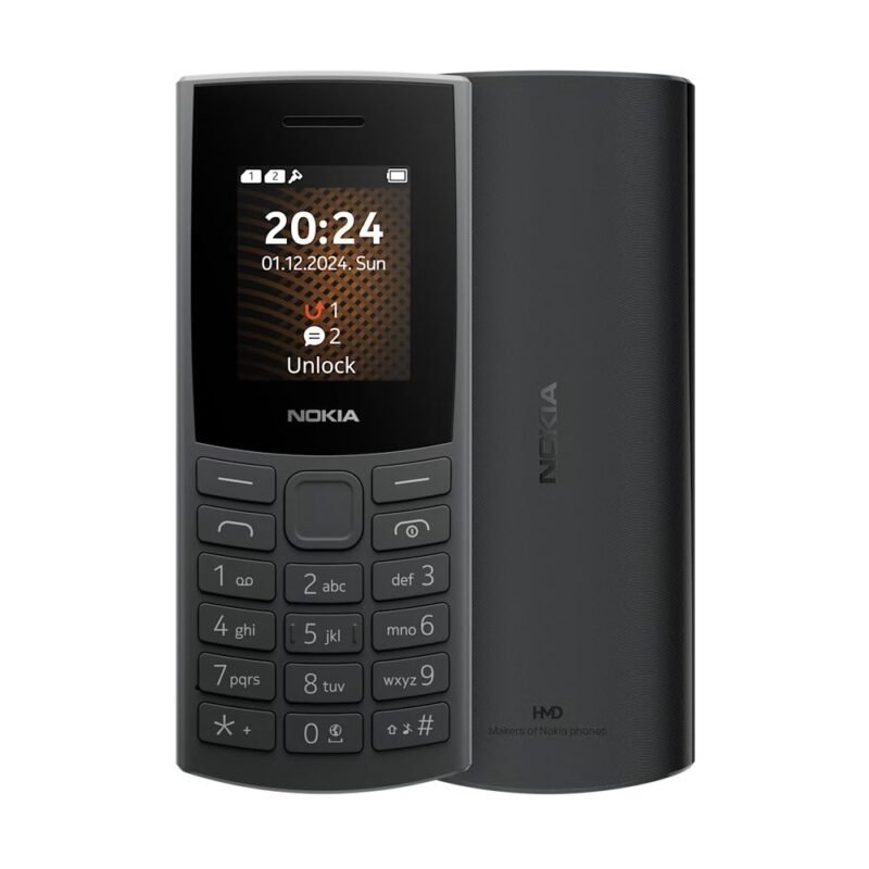 Nokia 105 4G (2024) Charcoal