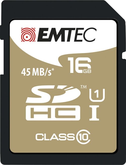 Emtec SDHC Class 10 Gold 16GB