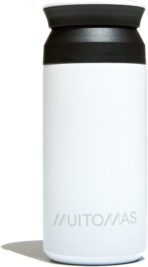 Muitomas Water Bottle 350ML White