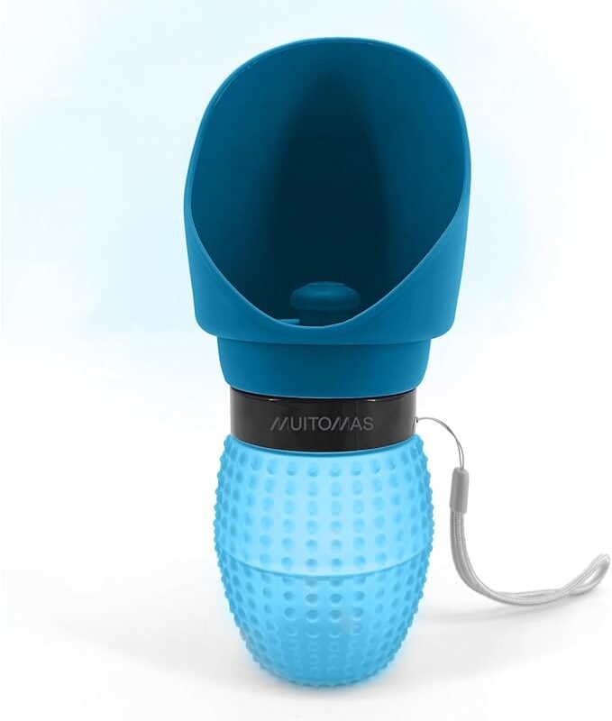 Muitomas Pet Water Bottle Blue