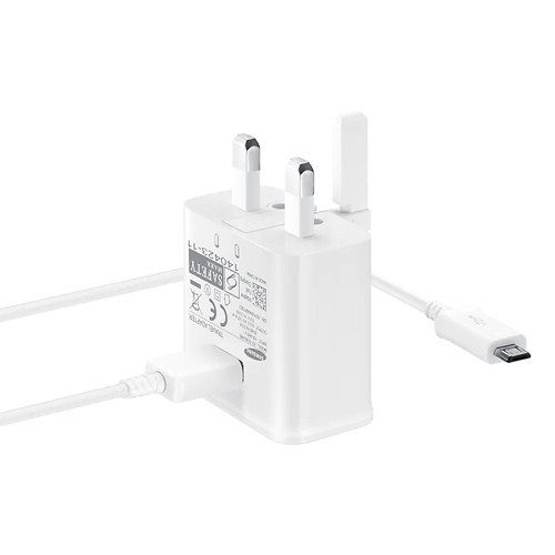 Samsung Travel Adapter 15W (UK) with MicroUSB - White
