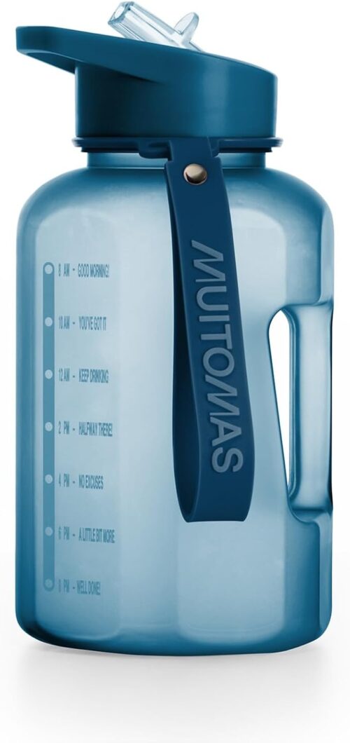 Muitomas Sport Water Bottle 1.2L Blue - Image 3