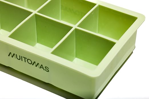 Muitomas Silicone Ice Cube Mould Green