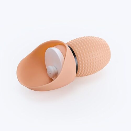 Muitomas Pet Water Bottle Peach Fuzzy - Image 2
