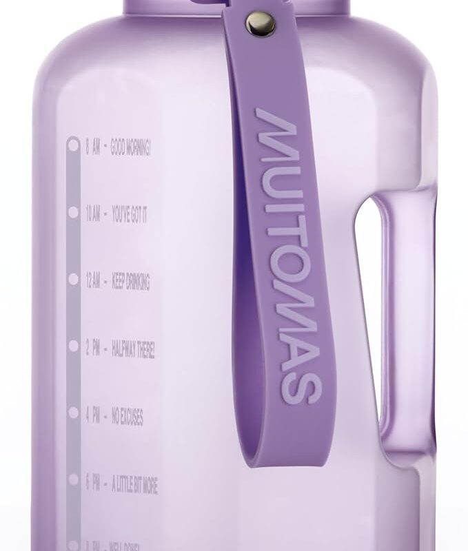 Muitomas Sport Water Bottle 1.2L Violet