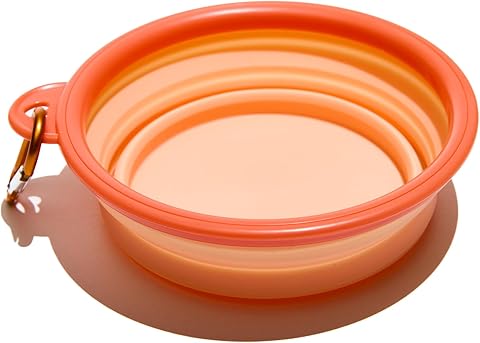 Muitomas Pet Bowl Peach Fuzzy