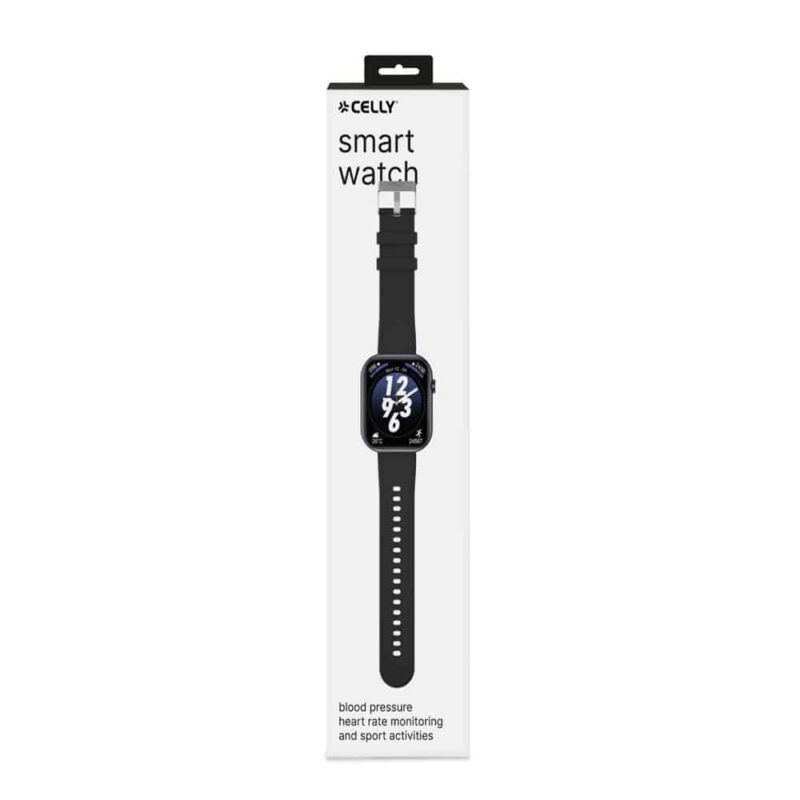 Celly Trainer Smartwatch (TrainerMate2) Black - Image 2
