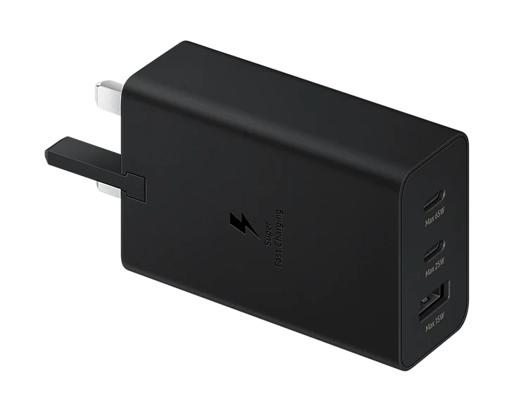 Samsung Power Adapter 65W (UK) Trio Black
