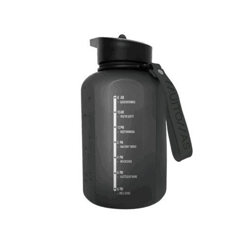 Muitomas Sport Water Bottle 1.2L Black