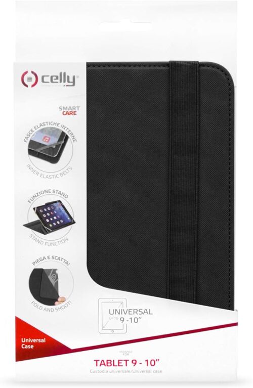 Celly Universal Tablet Case 9-10 Black - Image 4
