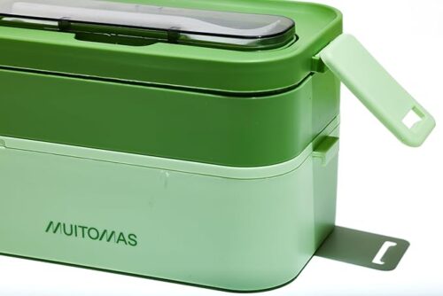 Muitomas Lunch Box XL 1700ML Green - Image 2