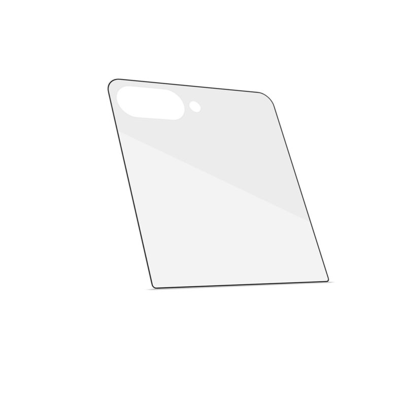 Celly Tempered Glass (Full Glass) for Samsung Galaxy Z Flip7 - Image 3