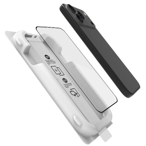 Celly Tempered Glass (Full Glass) (KIT) for Apple iPhone 17 Pro Max - Image 2