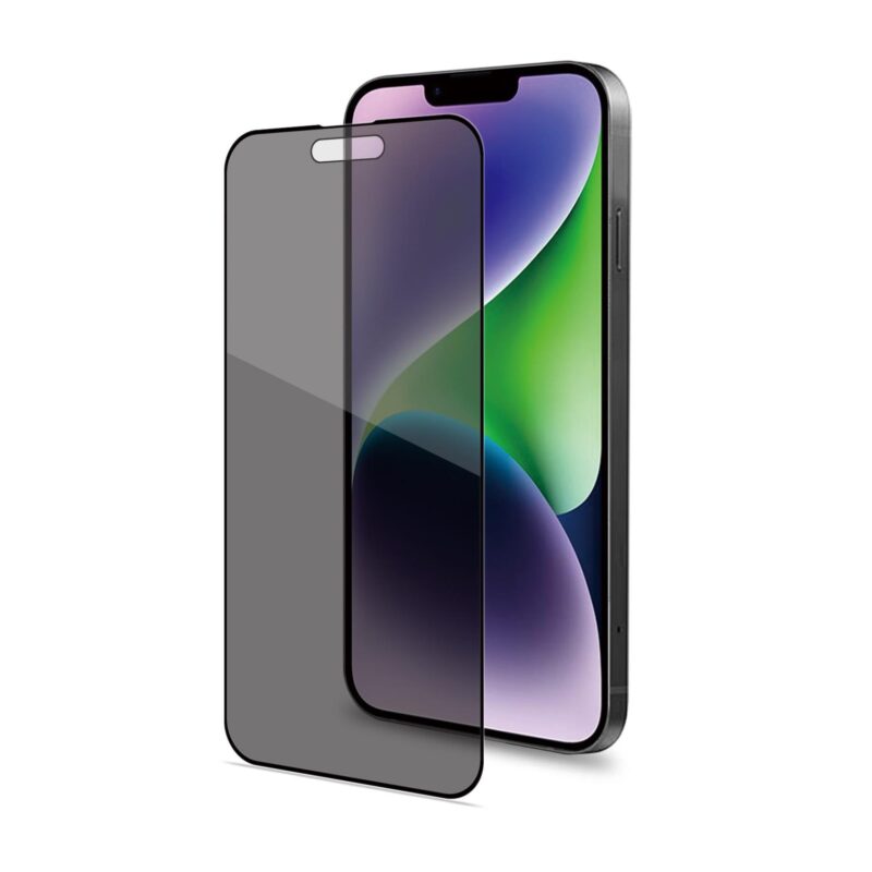 Celly Privacy 3D Glass for Apple iPhone 15 Plus Black