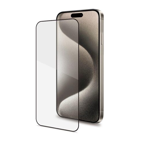 Celly Tempered Glass (Full Glass) for Apple iPhone 16 Pro Max