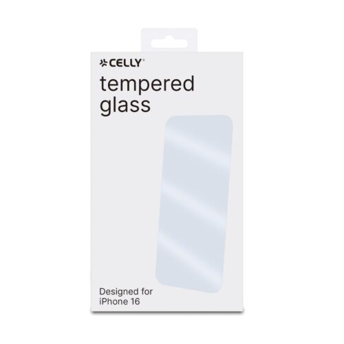 Celly Tempered Glass (Easy) for Apple iPhone 16 - Image 2