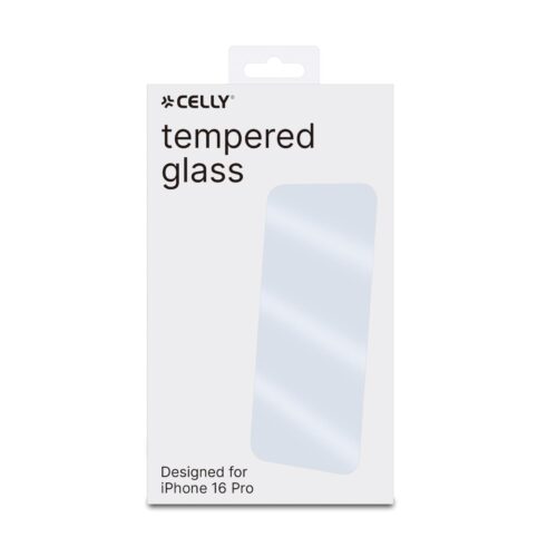 Celly Tempered Glass (Easy) for Apple iPhone 16 Pro - Image 2