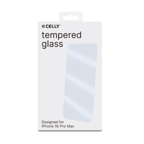 Celly Tempered Glass (Easy) for Apple iPhone 16 Pro Max - Image 2