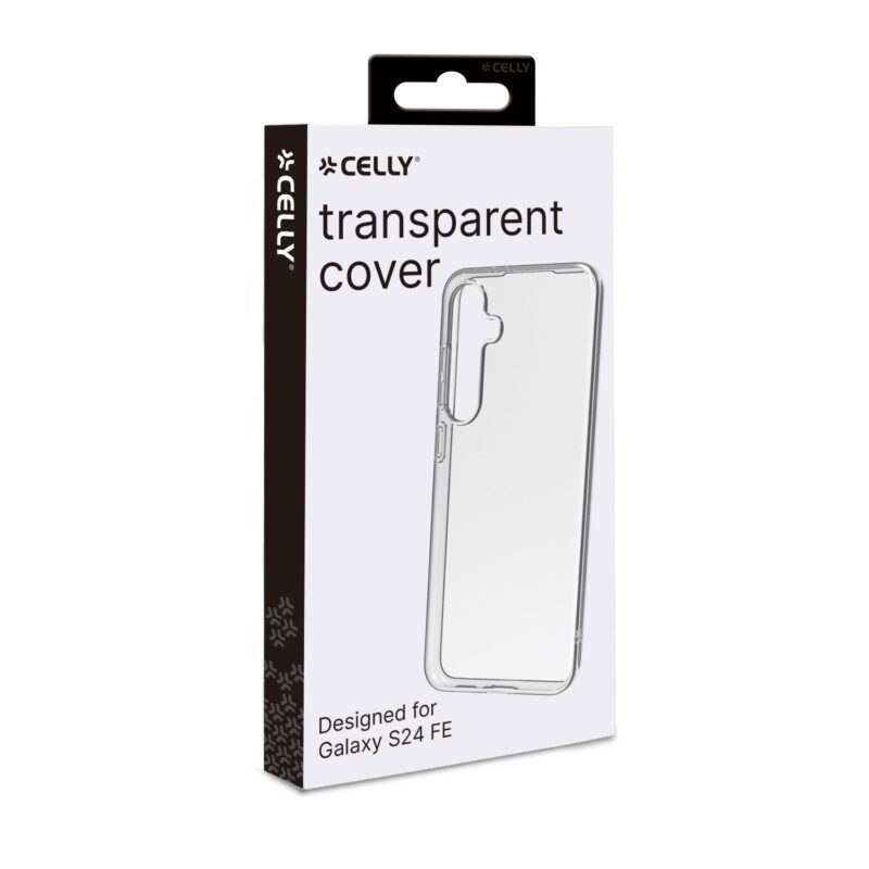 Celly TPU Cover for Samsung Galaxy S24 FE Transparent - Image 2