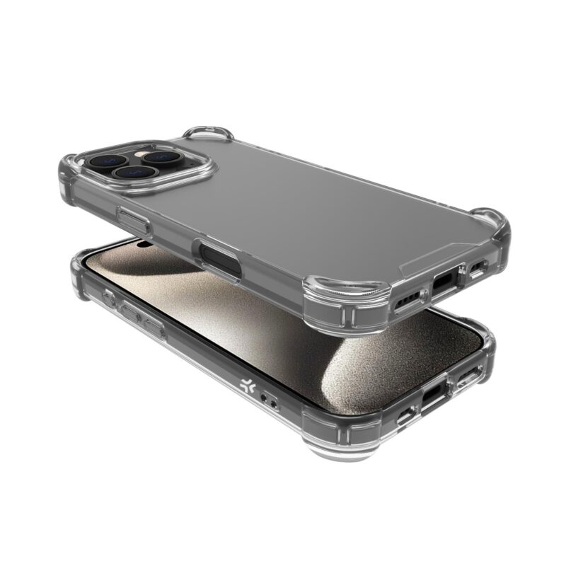 Celly Armor for Apple iPhone 16 Pro White Transparent - Image 3