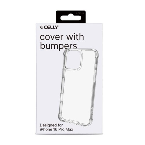 Celly Armor for Apple iPhone 16 Pro Max White Transparent - Image 2