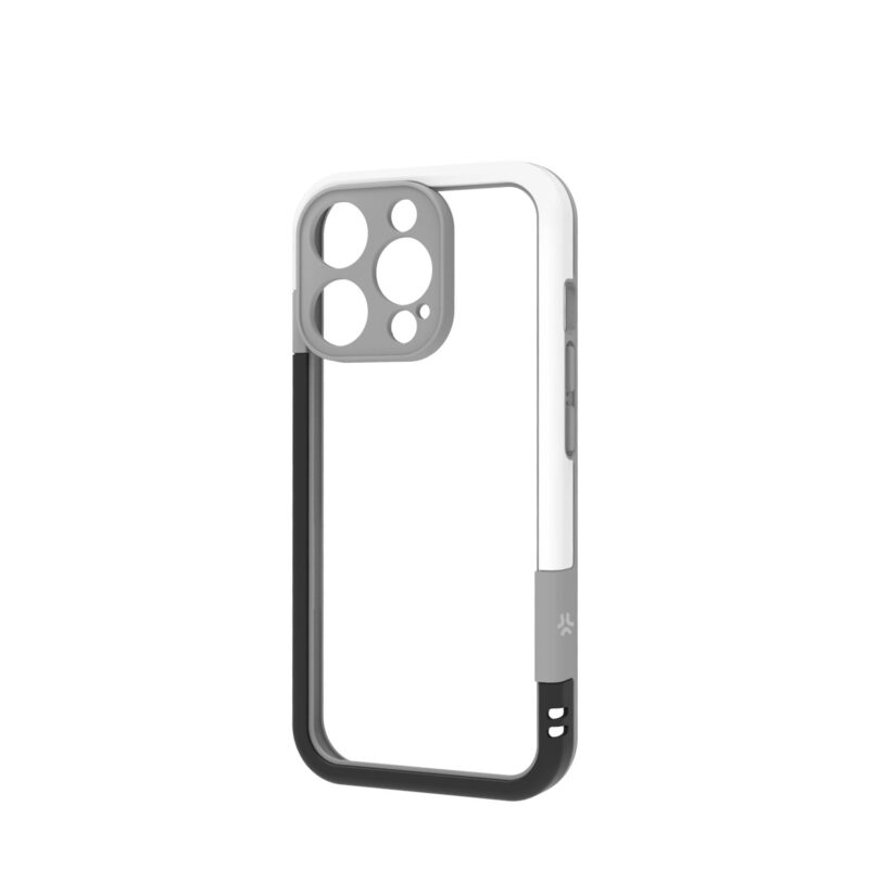 Celly Bumper Cover for Apple iPhone 16 Pro Black/White - Image 2