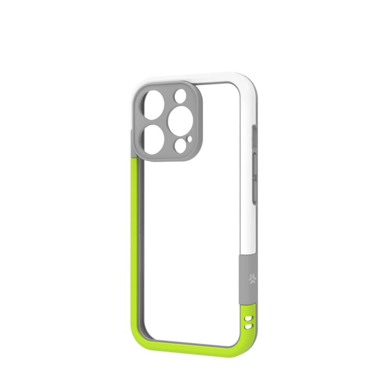 Celly Bumper Cover for Apple iPhone 16 Pro White/Green - Image 4