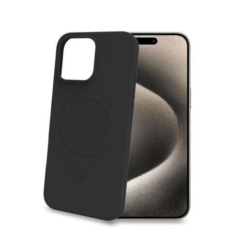 Celly Cromo with MAG for Apple iPhone 16 Pro Max Black