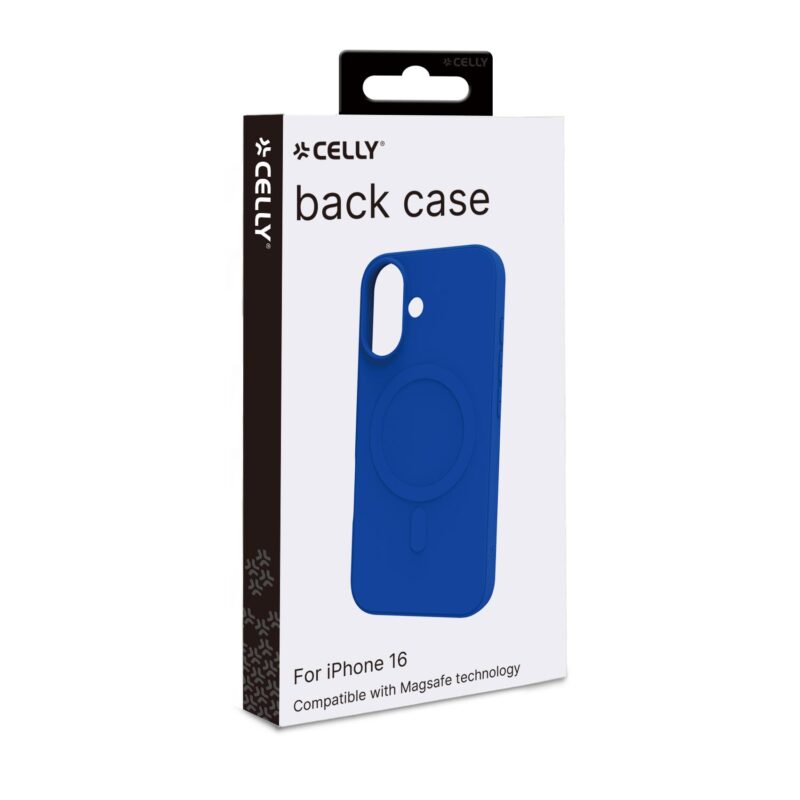Celly Cromo with MAG for Apple iPhone 16 Blue - Image 2
