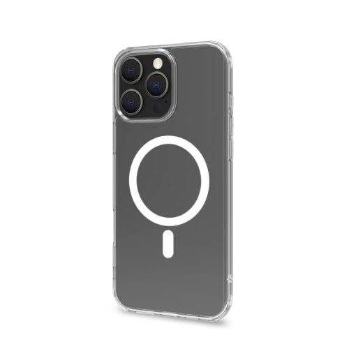 Celly TPU Cover with MAG for Apple iPhone 16 Pro Max White