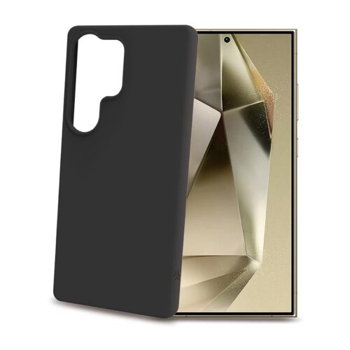 Celly Cromo Case for Samsung Galaxy S25 Ultra 5G Black