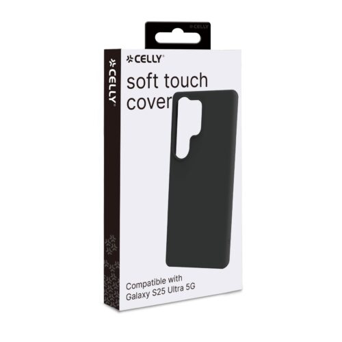 Celly Cromo Case for Samsung Galaxy S25 Ultra 5G Black - Image 2