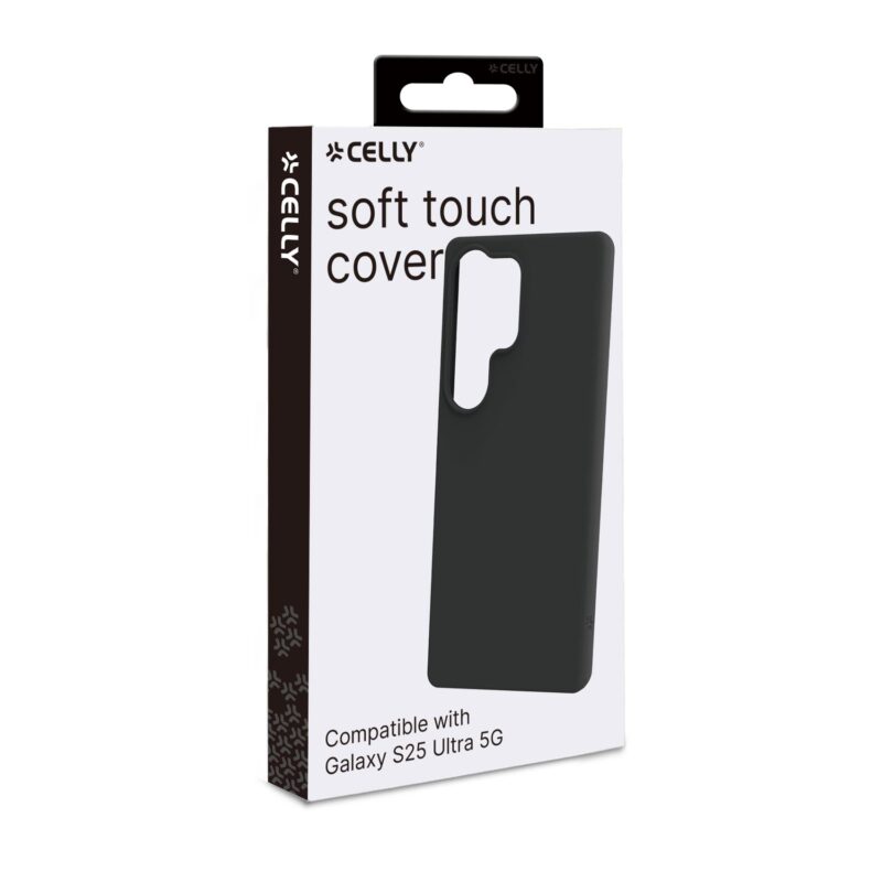 Celly Cromo Case for Samsung Galaxy S25 Ultra 5G Black - Image 2