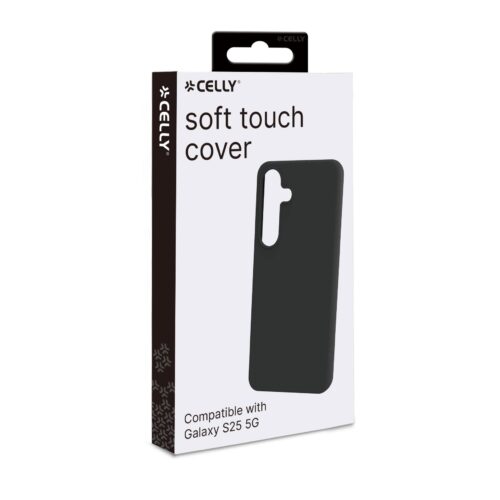 Celly Cromo Case for Samsung Galaxy S25 5G Black - Image 2