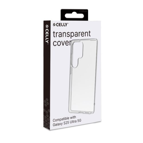 Celly TPU Cover for Samsung Galaxy S25 Ultra 5G Transparent - Image 2