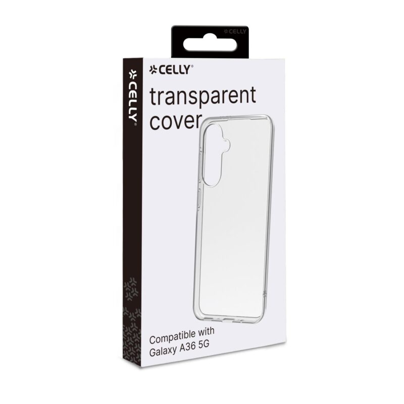 Celly TPU Cover for Samsung Galaxy A36 5G Transparent - Image 2