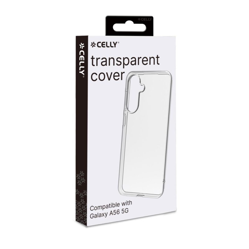 Celly TPU Cover for Samsung Galaxy A56 5G Transparent - Image 2