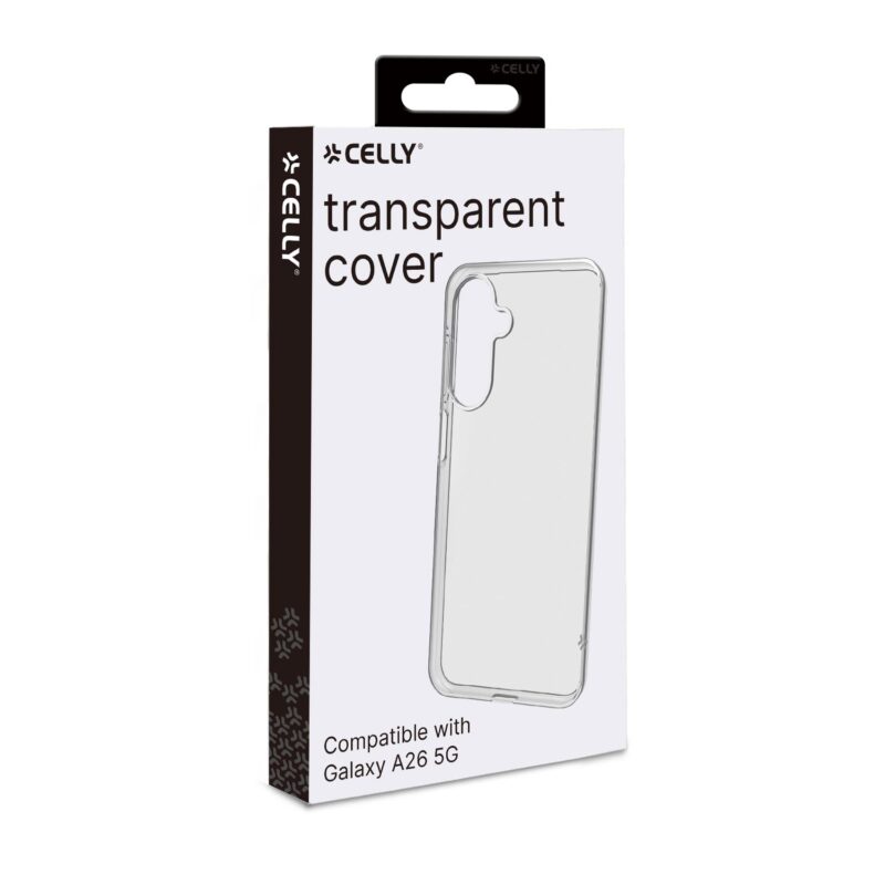 Celly TPU Cover for Samsung Galaxy A26 5G Transparent - Image 2