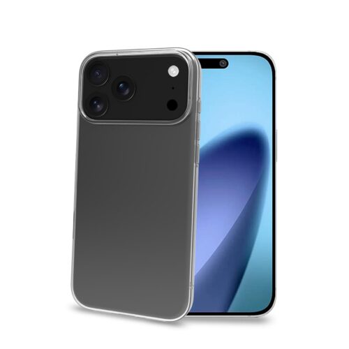 Celly TPU Cover for Apple iPhone 17 Pro Max Transparent - Image 2