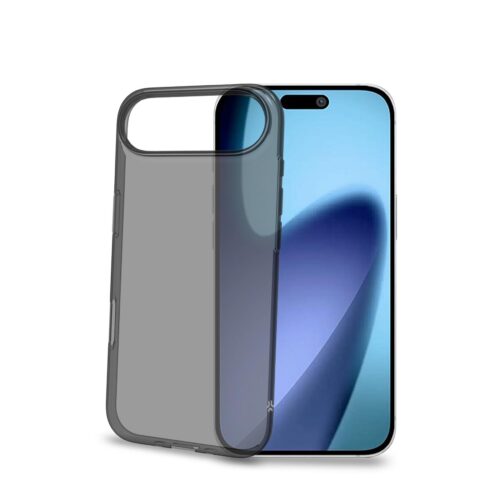Celly TPU Cover for Apple iPhone 17 Air Black Transparent