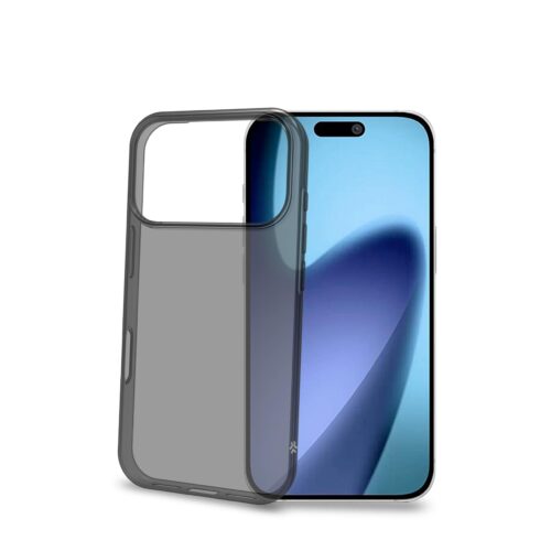 Celly TPU Cover for Apple iPhone 17 Pro Black Transparent