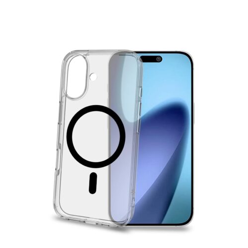 Celly TPU Cover with MAG for Apple iPhone 17 Black