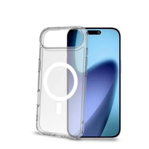 Celly TPU Cover with MAG for Apple iPhone 17 Air White