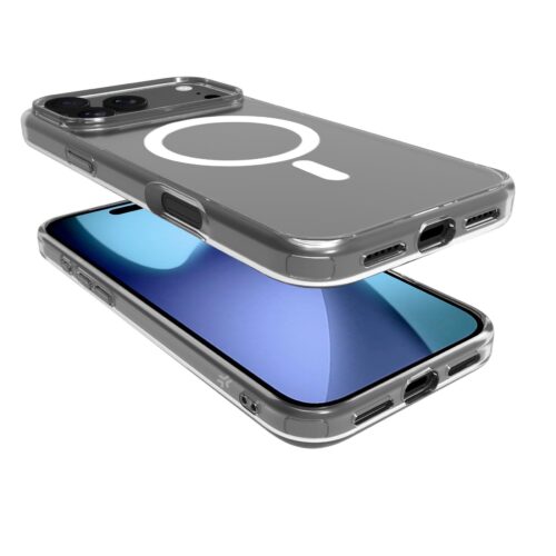 Celly TPU Cover with MAG for Apple iPhone 17 Pro Max White - Image 2