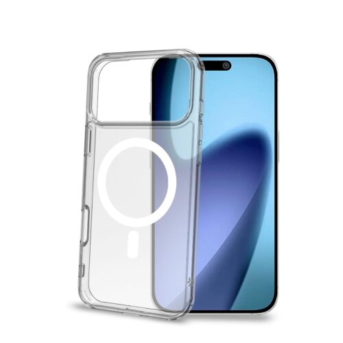 Celly TPU Cover with MAG for Apple iPhone 17 Pro Max White