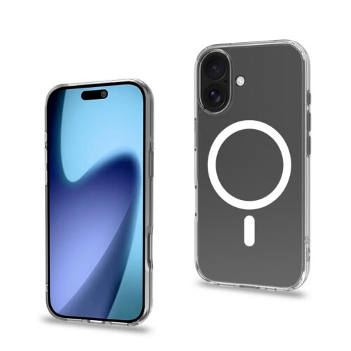 Celly TPU Cover with MAG for Apple iPhone 17 White - Image 3